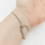 Nomination Milleluci rozé-aranyozott karlánc végtelen medállal