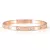 Nomination Pretty Bangles Rose Gold Oval karperec