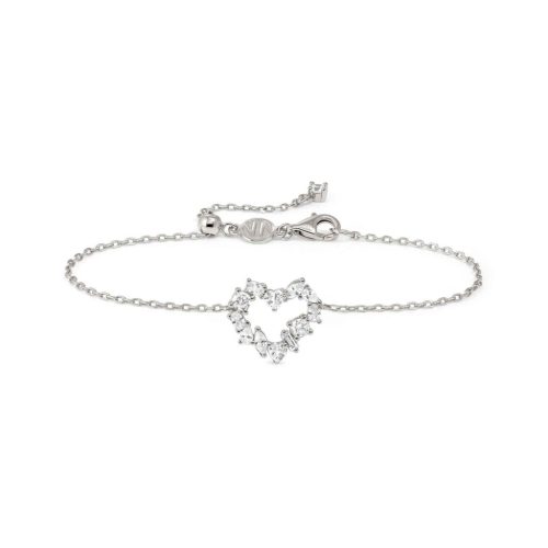 Nomination ezüst karlánc szív medállal