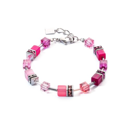 Coeur De Lion GeoCube Ikonikus Viva Magenta karlánc