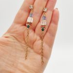 Coeur De Lion Sunray Cube Couture fülbevaló