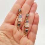 Coeur De Lion Sunray Cube Couture fülbevaló