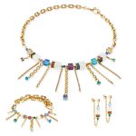 Coeur De Lion Sunray Cube Couture fülbevaló