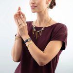 Coeur De Lion Sunray Cube Couture fülbevaló