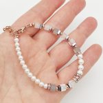 Precious Fusion Offset karlánc rózsa arany - jég rózsaszín