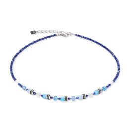 Coeur De Lion Mini Cubes kék nyaklánc