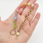 Cube Fusion Charm arany-szivárvány karkötő