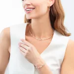 Coeur de Lion Princess Pearls szivárvány nyaklánc