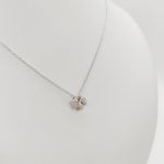 Ezüst nyaklánc lóhere medállal