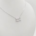 Ezüst nyaklánc csillagkép medállal - Ikrek
