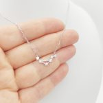 Ezüst nyaklánc csillagkép medállal - Mérleg