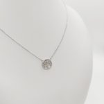 Ezüst nyaklánc életfa medállal