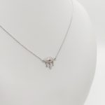 Ezüst nyaklánc gonosz szem medállal