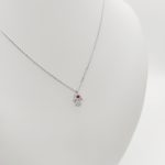 Ezüst nyaklánc Fatima keze medállal