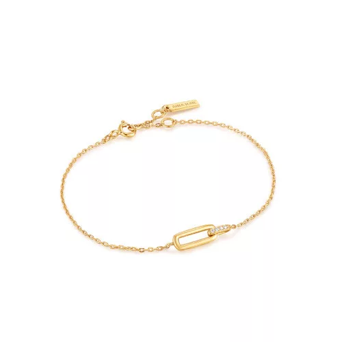 Ania Haie Gold Glam Interlock Karlánc