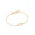 Ania Haie Gold Glam Interlock Karlánc