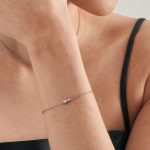 Ania Haie Silver Orb Sparkle Chain karlánc