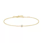 Ania Haie Gold Sparkle Bezel Karkötő