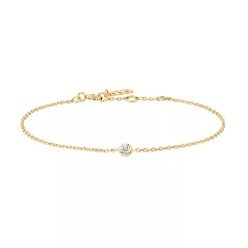 Ania Haie Gold Sparkle Bezel Karkötő