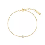 Ania Haie Gold Sparkle Bezel Karkötő