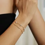Ania Haie Gold Sparkling Bezel Cubic Zirconia Karkötő