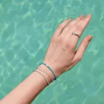 Ania Haie Silver Lab Created Turquoise Karlánc