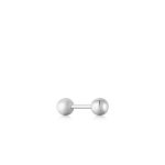 Ania Haie Silver Sphere Barbell Single fülpiercing
