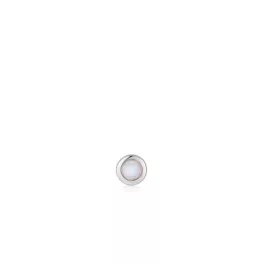 Ania Haie Silver Kyoto Opal Bezel Barbell fülpiercing