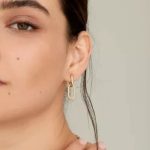 Ania Haie GOLD ROPE OVAL DROP fülbevaló