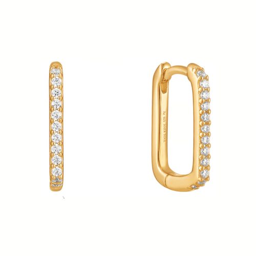 Ania Haie GOLD GLAM OVAL HOOP fülbevaló