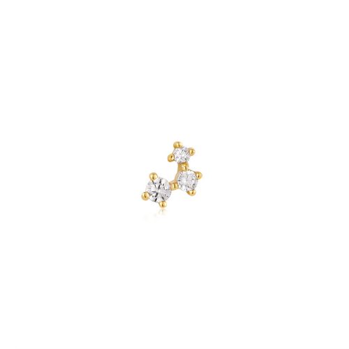 Ania Haie Gold Sparkle Galaxy Barbell fülpiercing