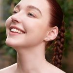 Ania Haie Gold Solitaire Studs Fülbevaló