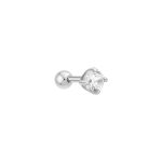 Ania Haie Silver Sparkle Round fülpiercing