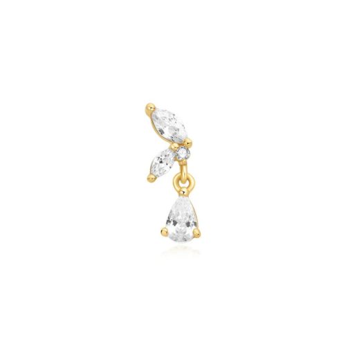 Aniai Haie Gold Marquise Dangle fülpiercing
