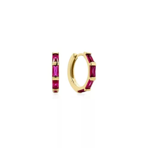 Ania Haie Gold Rose Holiday Huggie Hoop Fülbevaló