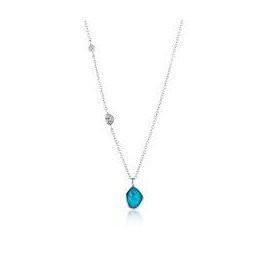 Ania Haie Silver Turquoise Pendant Nyaklánc