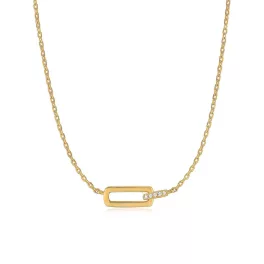 Ania Haie GOLD GLAM INTERLOCK nyaklánc
