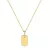 Ania Haie GOLD GLAM TAG PENDANT nyaklánc