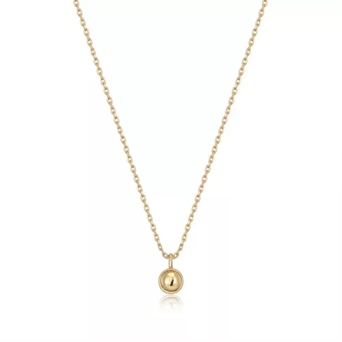 Ania Haie Gold Orb Sparkle Chain Nyaklánc