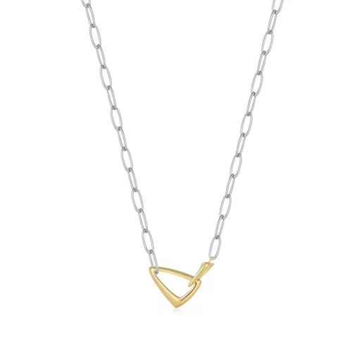 Ania Haie Two Tone Arrow Link Chunky Chain Nyaklánc