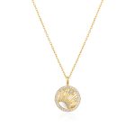 Ania Haie Gold Shiny Sun Star nyaklánc