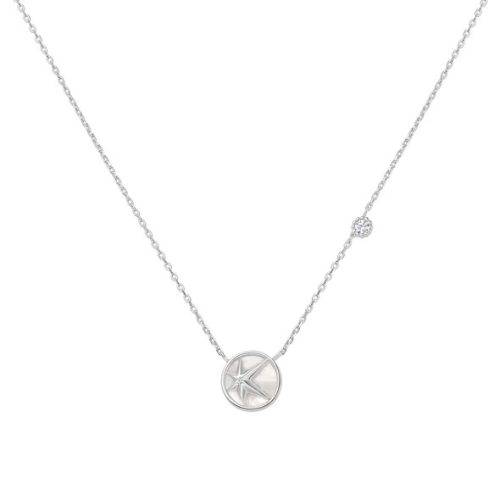 Ania Haie SILVER STARRY MOTHER OF PEARL nyaklánc
