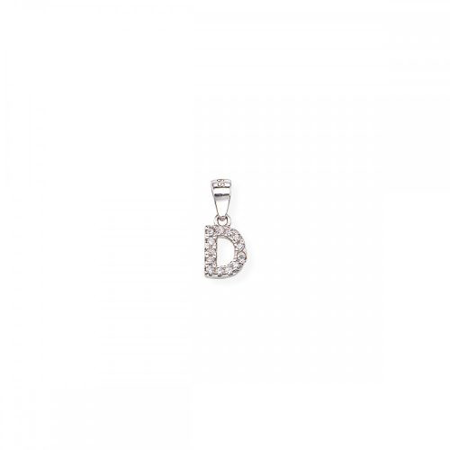 Amen ezüst D betű medál