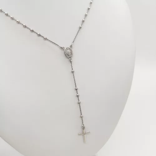 Amen ezüst rózsafűzér