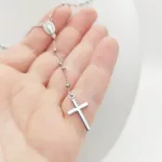 Amen ezüst rózsafűzér