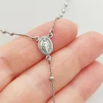 Amen ezüst rózsafűzér