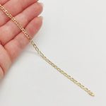 Sárga arany pálcás pancer karlánc