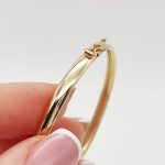 Sárga arany női karperec óra