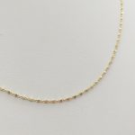Sárga arany finom vékony nyaklánc