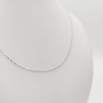 Fehér arany finom vékony nyaklánc
